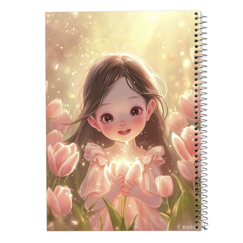 دفتر مشق 50 برگ مدوپد مدل دخترانه کد DF15867