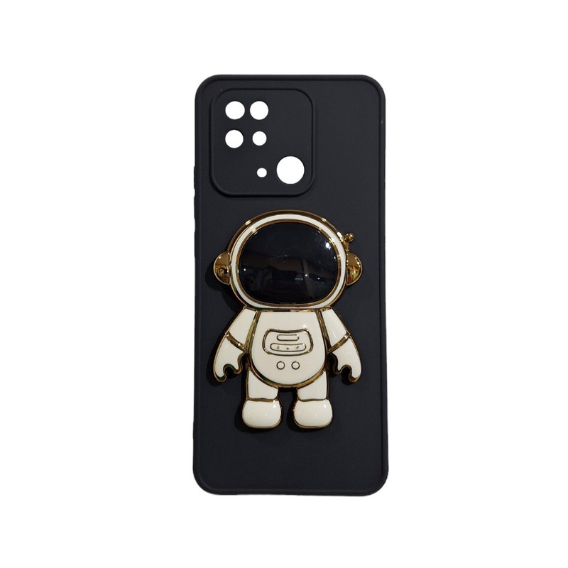 کاور طرح استند فضانورد مدل 10C مناسب برای گوشی موبایل شیائومی Redmi 10C / Poco C40