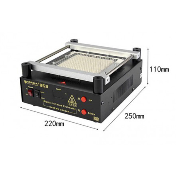 دستگاه هیتر گرداک مدل 853