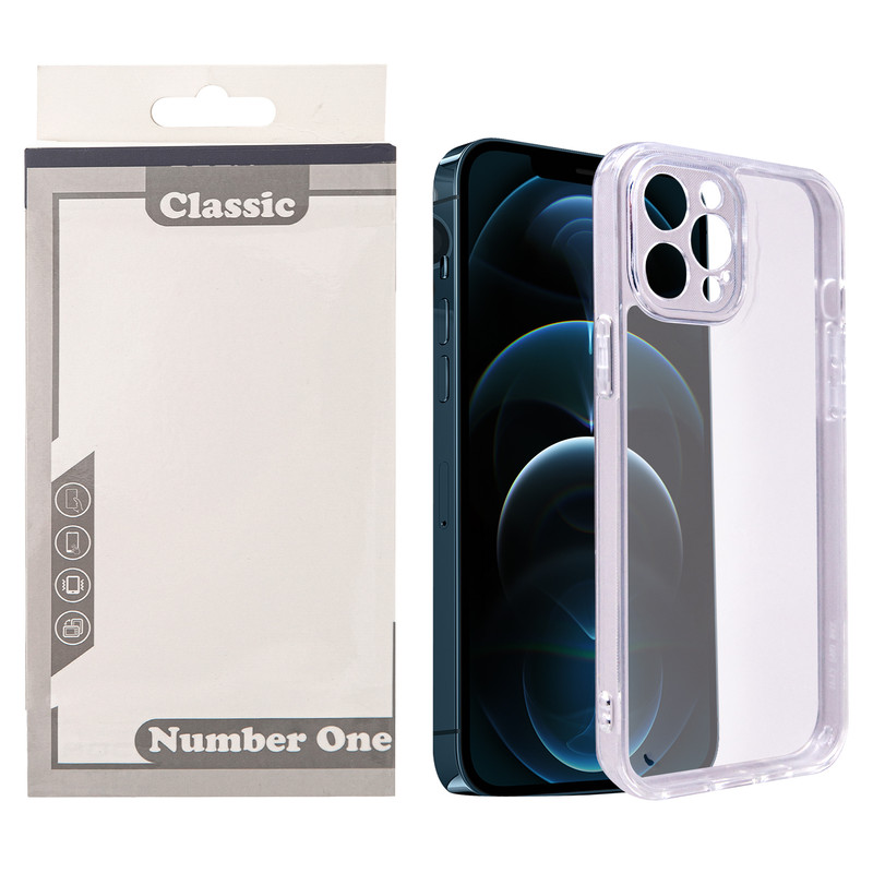 کاور کلاسیک مدل KHO.23 طرح شفاف مناسب برای گوشی موبایل اپل IPhone 12 pro max