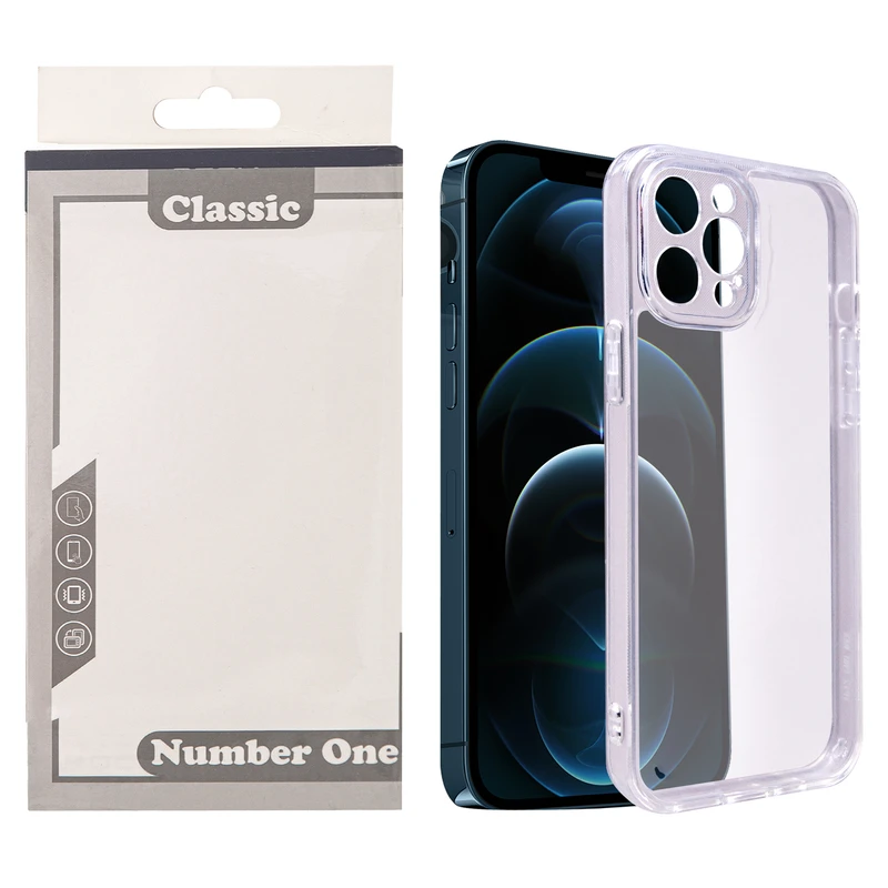 کاور کلاسیک مدل KHO.43 طرح شفاف مناسب برای گوشی موبایل اپل IPhone 12 pro