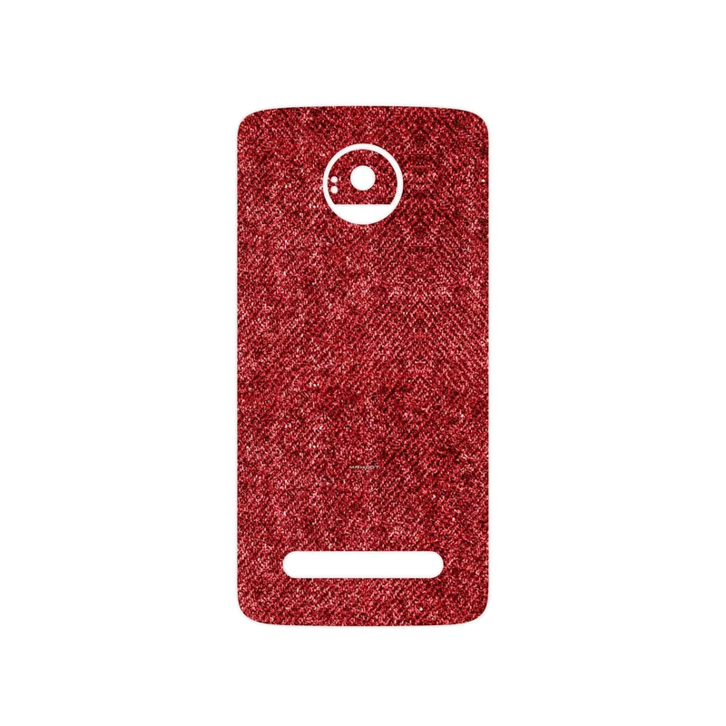 برچسب پوششی ماهوت مدل Fabric Texture 4 مناسب برای گوشی موبایل موتورولا Moto Z2 Play