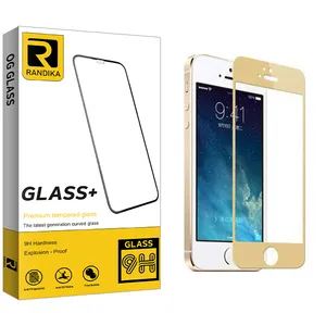 Randika Gld Screen Protector For Iphone Apple  5/5S