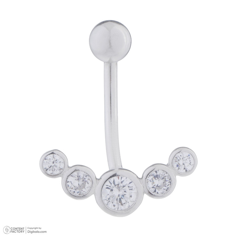 پیرسینگ نقره زنانه مایا ماهک مدل MSP058