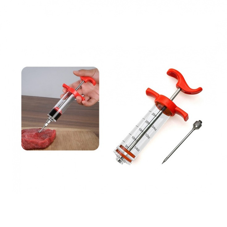 سرنگ طعم دهنده مرغ و گوشت مدل مارینید