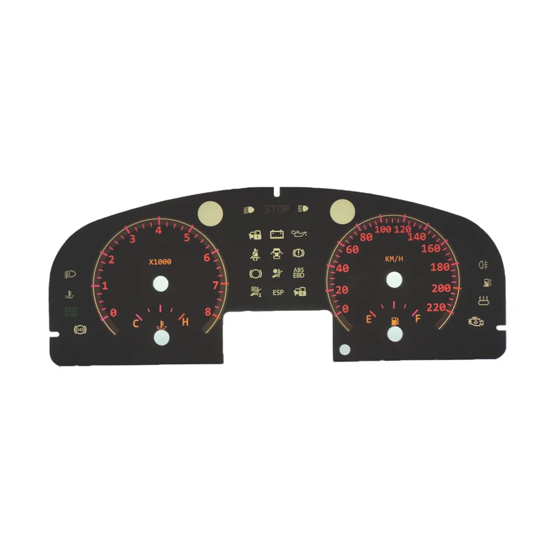 صفحه کیلومتر خودرو مدل اسپرت کد 06 مناسب برای پژو پارس