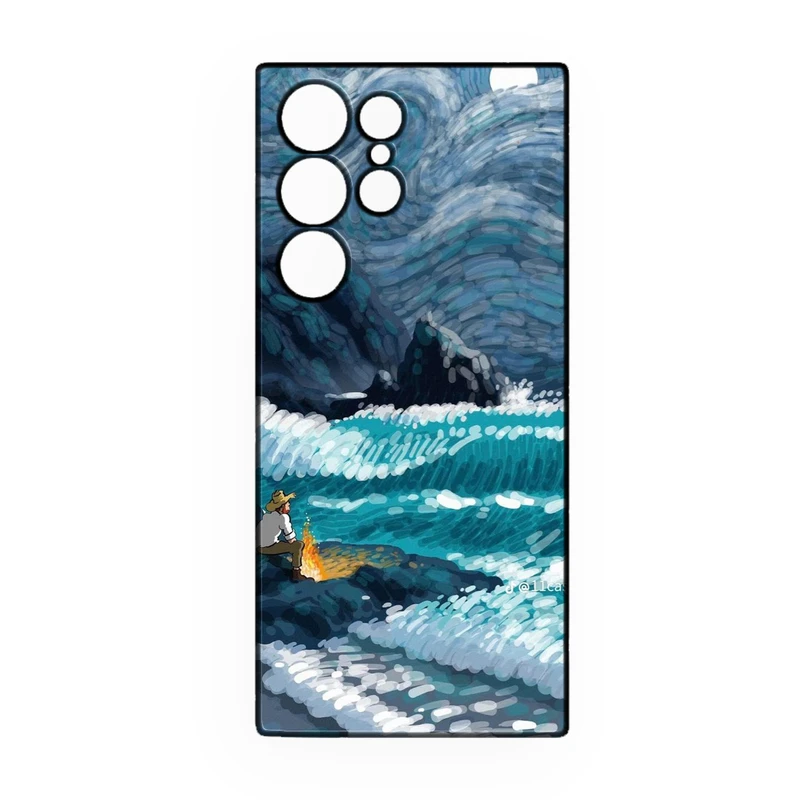 کاور طرح ونگوگ کد 366 مناسب برای گوشی موبایل سامسونگ Galaxy S25 Ultra