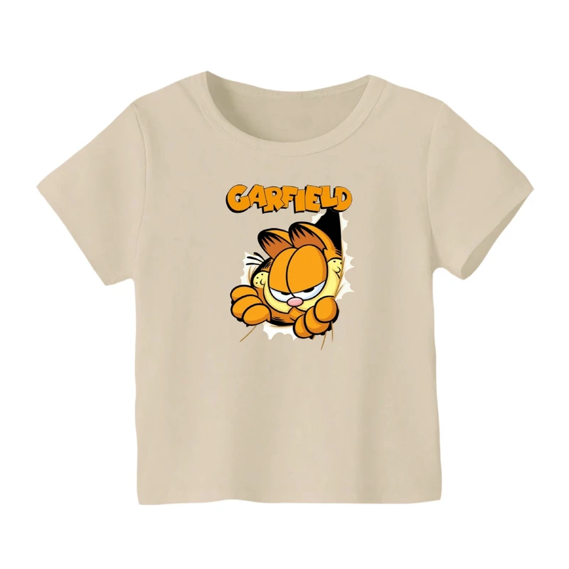 تی شرت آستین کوتاه بچگانه مدل گارفیلد کد ۲