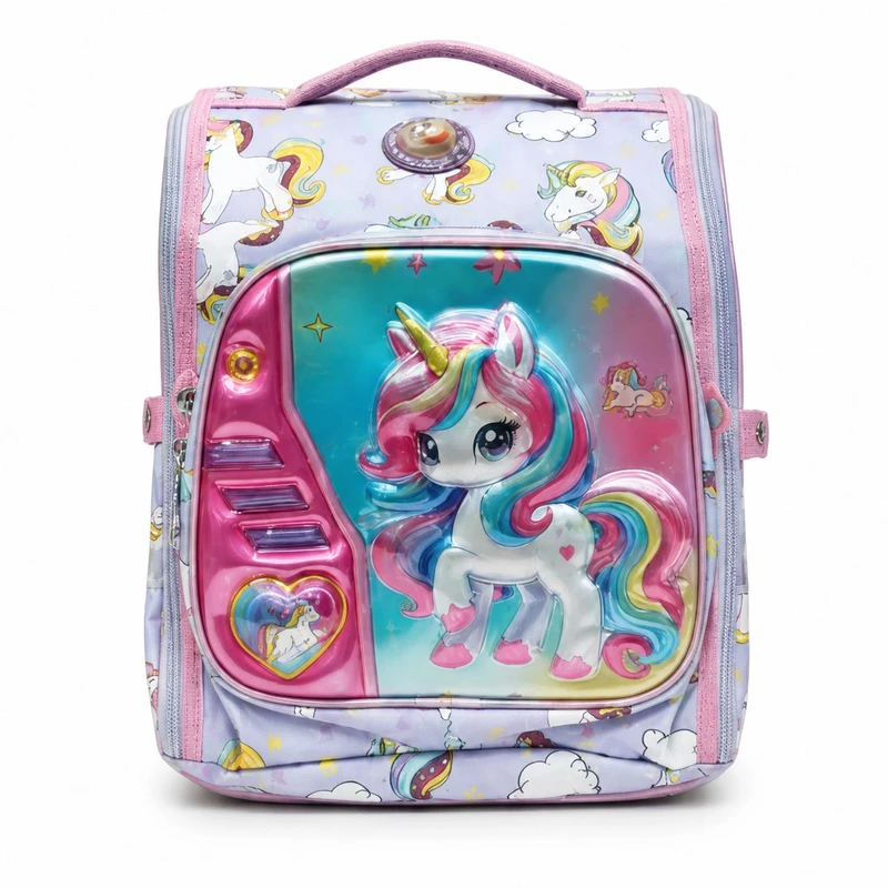 کوله پشتی مدرسه مدل UNICORN