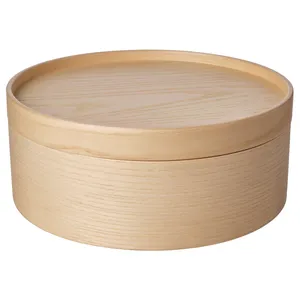 باکس نظم دهنده ایکیا مدل Round birch wood