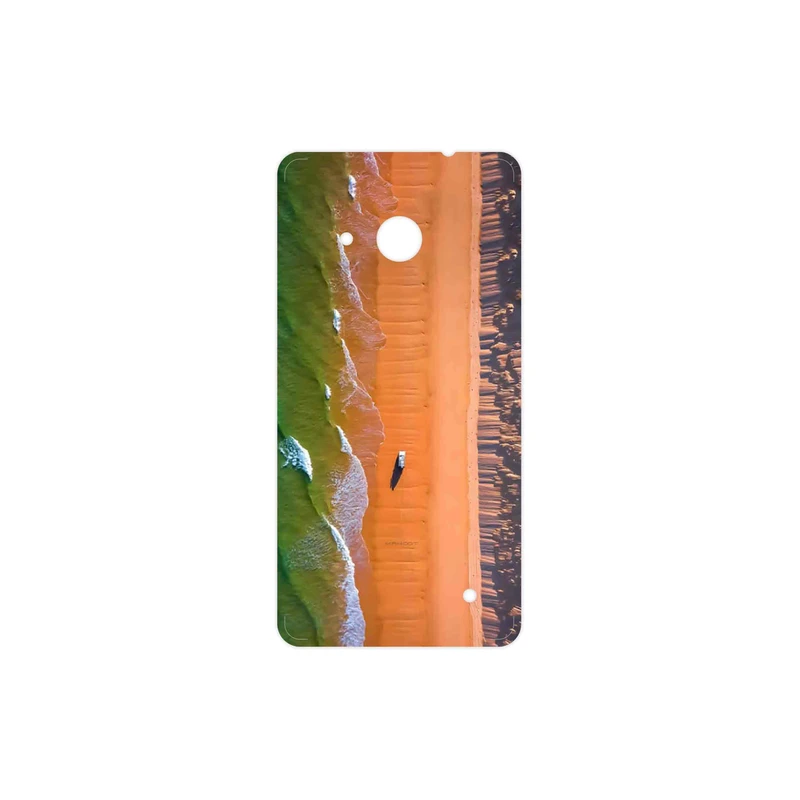 برچسب پوششی ماهوت مدل Beach and Green Sea مناسب برای گوشی موبایل مایکروسافت Lumia 550