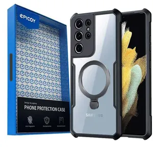 Epicoy Magnetic Holder Series Cover For Samsung Galaxy S21 Ultra