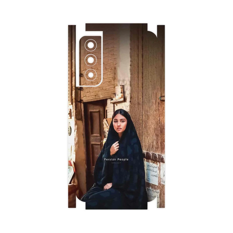 برچسب پوششی ماهوت مدل Portrait of an Iranian Woman-FullSkin مناسب برای گوشی موبایل سامسونگ Galaxy S21 FE 5G