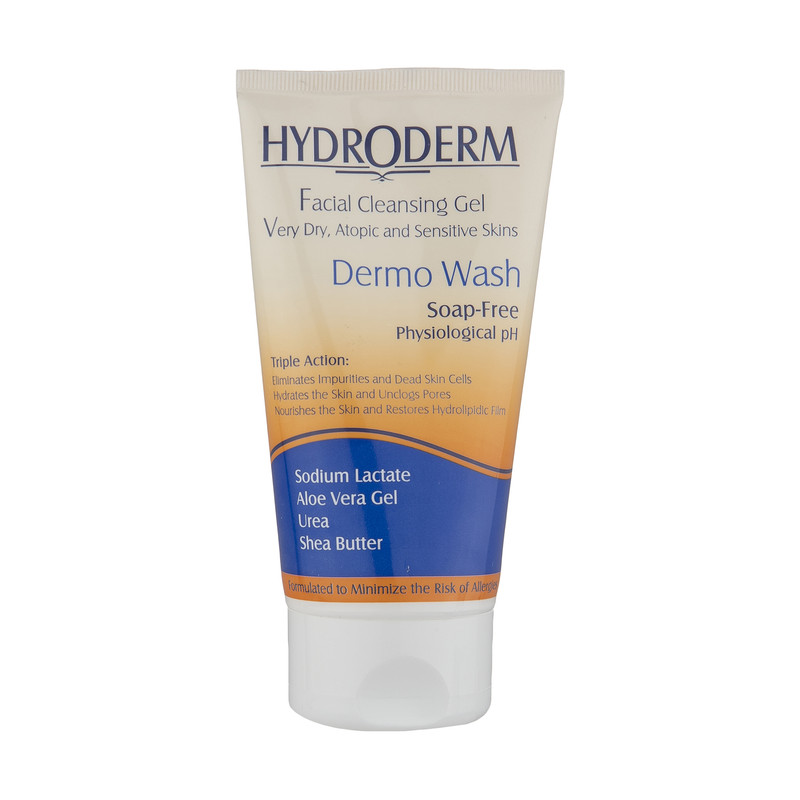 ژل شست‌وشوی صورت هیدرودرم مدل Very Dry Skin وزن 150 گرم