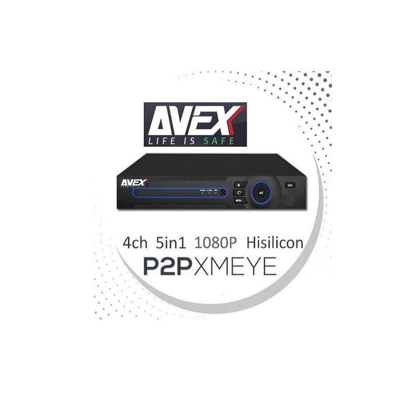 سیستم امنیتی اوکث مدل AV-1404 HD 5MP