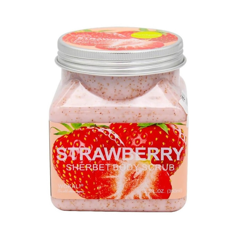 اسکراب لایه بردار پوست وکالی مدل STRAWBERRY حجم 350 میلی لیتر
