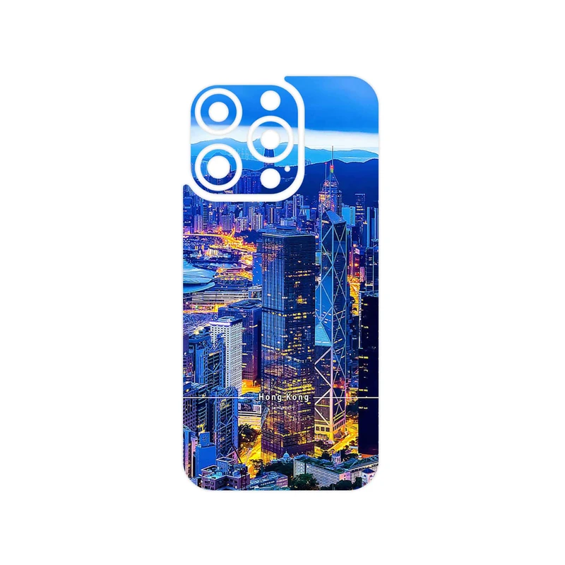 برچسب پوششی ماهوت مدل Hong Kong City مناسب برای گوشی موبایل اپل iPhone 15 Pro