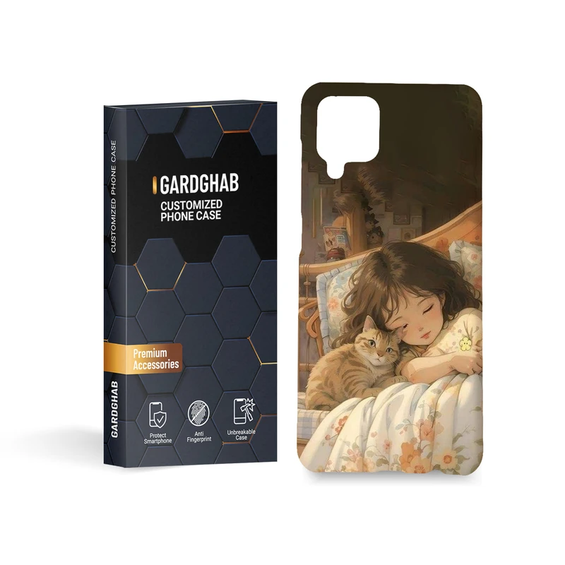 کاور گارد قاب مدل دخترانه مناسب برای گوشی موبایل سامسونگ Galaxy A12