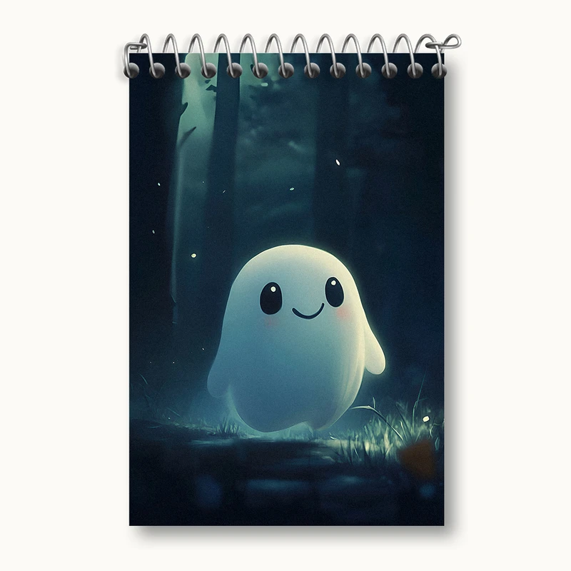 دفتر یادداشت 50 برگ خندالو طرح روح کیوت کد N3873