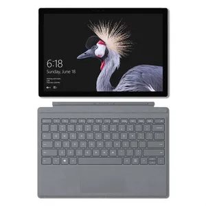 تبلت مایکروسافت مدل- Surface Pro 2017 - C به همراه کیبورد Silver Signature و کیف Maroo Sleeve - ظرفیت 256 گیگابایت