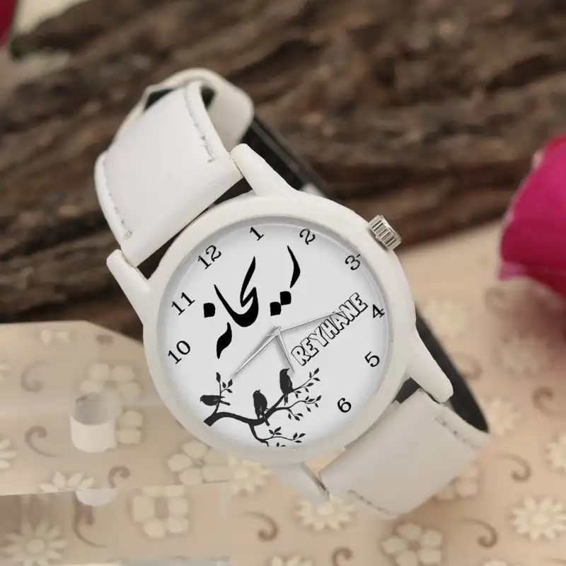 ساعت مچی عقربه ای زنانه طرح ریحانه کد LF3112