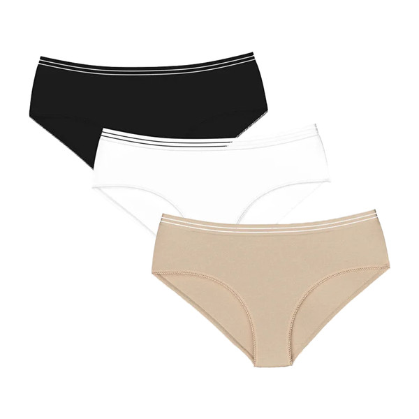 شورت زنانه ال سی وایکیکی مدل s50606z8 مجموعه 3 عددی