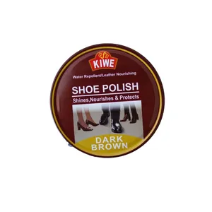 واکس کفش کیوی مدل FA101-8  رنگ قهوه ای					