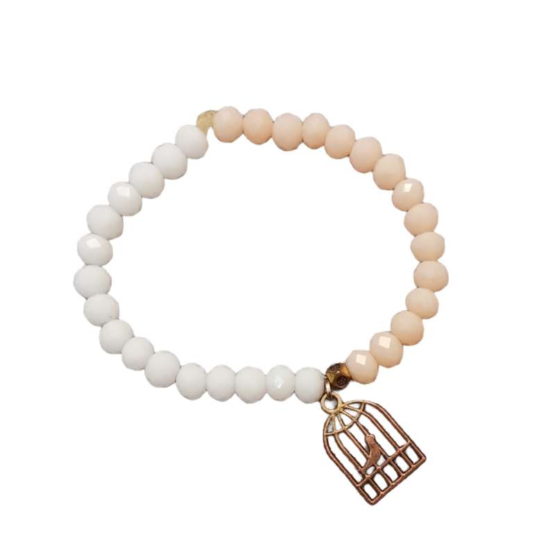 دستبند دخترانه مدل مهره ای کشی دستبند دخترانه مدل مهره ای کشی