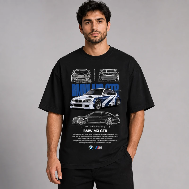 تیشرت مردانه طرح bmw 