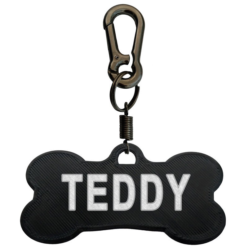 پلاک شناسایی سگ مدل TEDDY