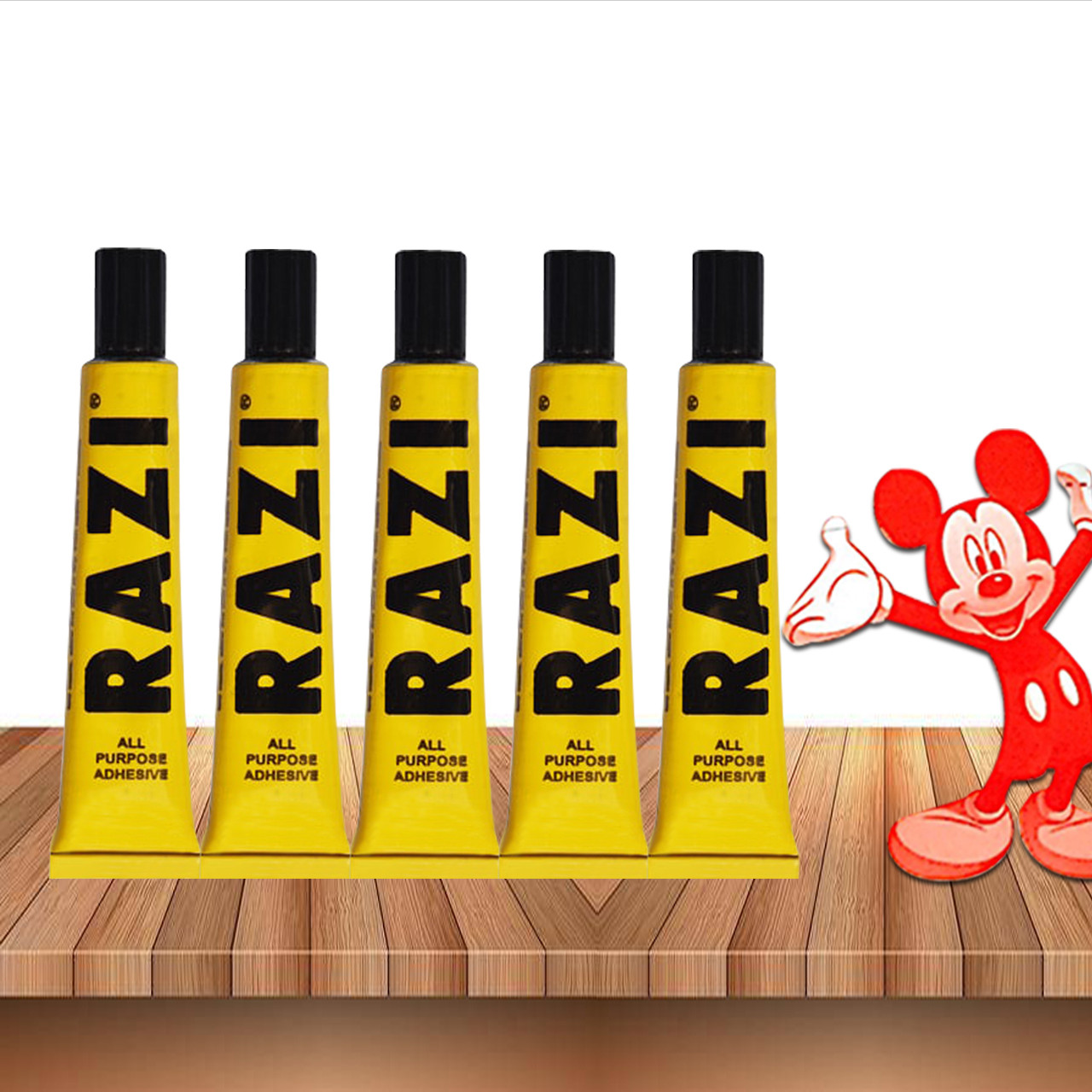 چسب مايع رازي مدل CC8 کد R03 بسته 3 عددي