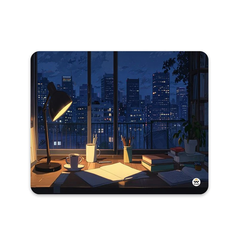 ماوس پد شادیت مدل منظره شهر بد کد884 سایز 24*19 سانتی متر
