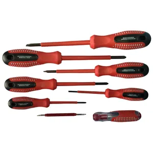 مجموعه 7 عددی پیچ گوشتی و فازمتر روکی مدل 7653