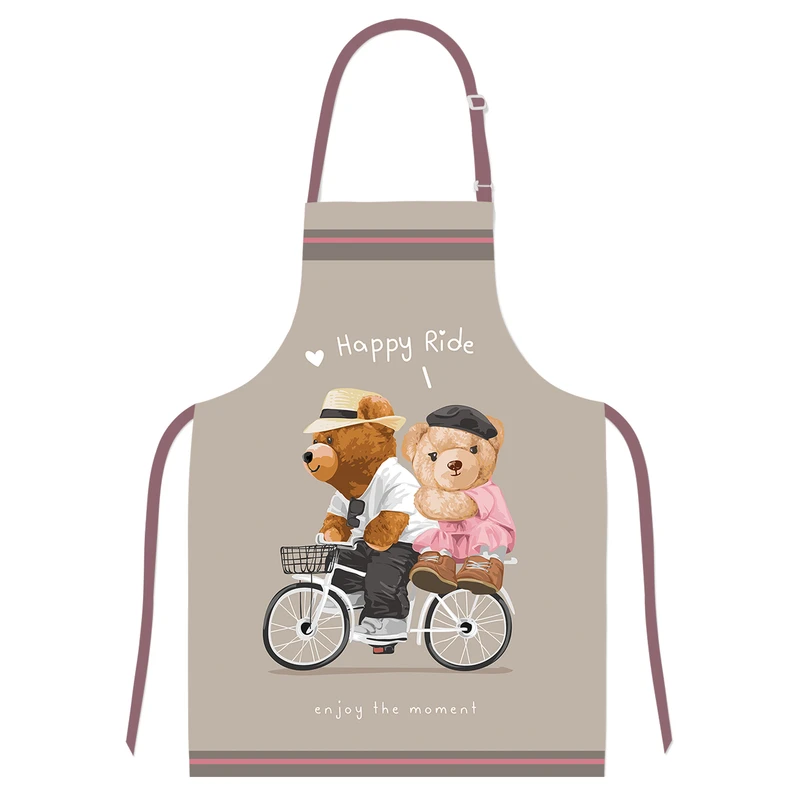 پیش بند آشپزخانه مدل خرس فانتزی کد 5018