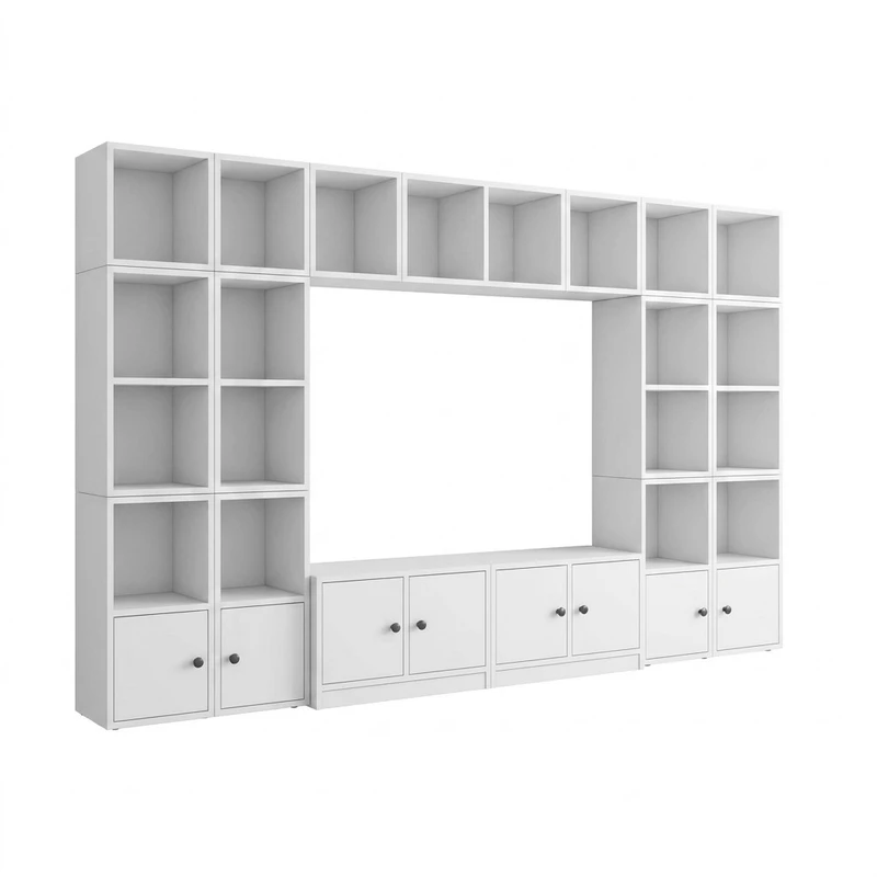 کتابخانه 4 طبقه مدل کیوو