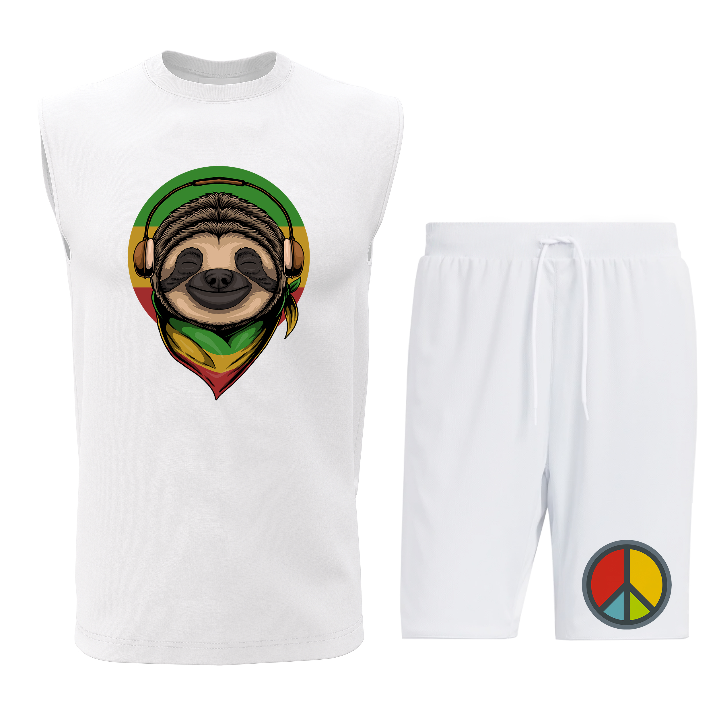 ست تاپ و شلوارک مردانه مدل S146W