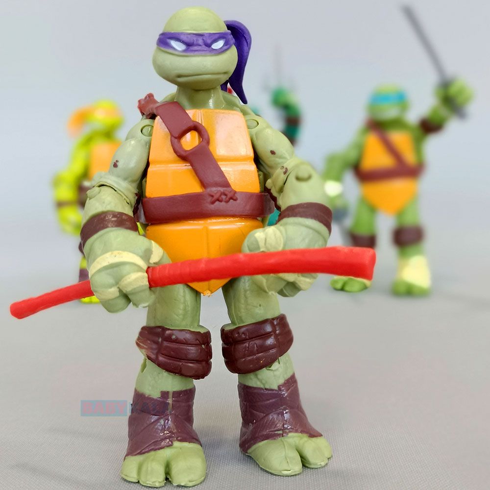 اکشن فیگور مدل لاکپشت های نینجا بسته 4 عددی - - 3