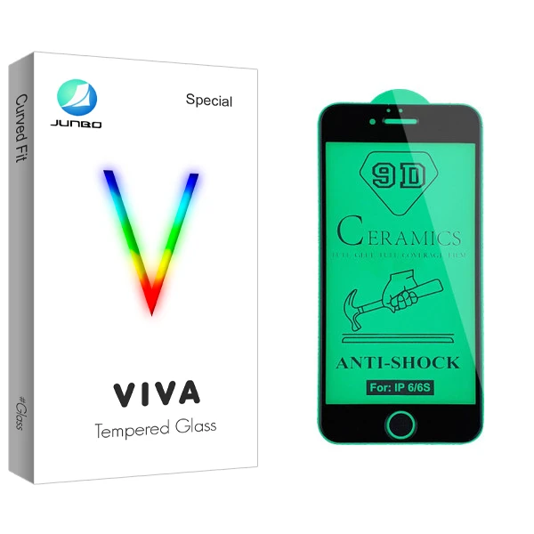 محافظ صفحه نمایش سرامیکی جانبو مدل Viva Glass مناسب برای گوشی موبایل اپل iPhone 6