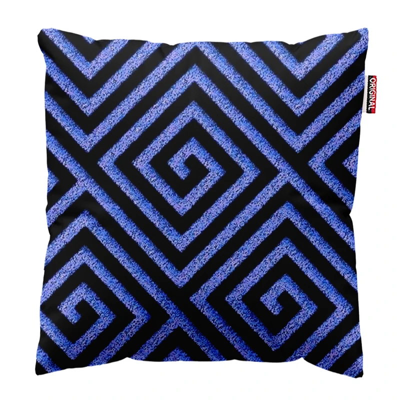  کوسن پاد آفرین طرح هندسی مدرن کد 3094 سایز 30*30 سانتی متر