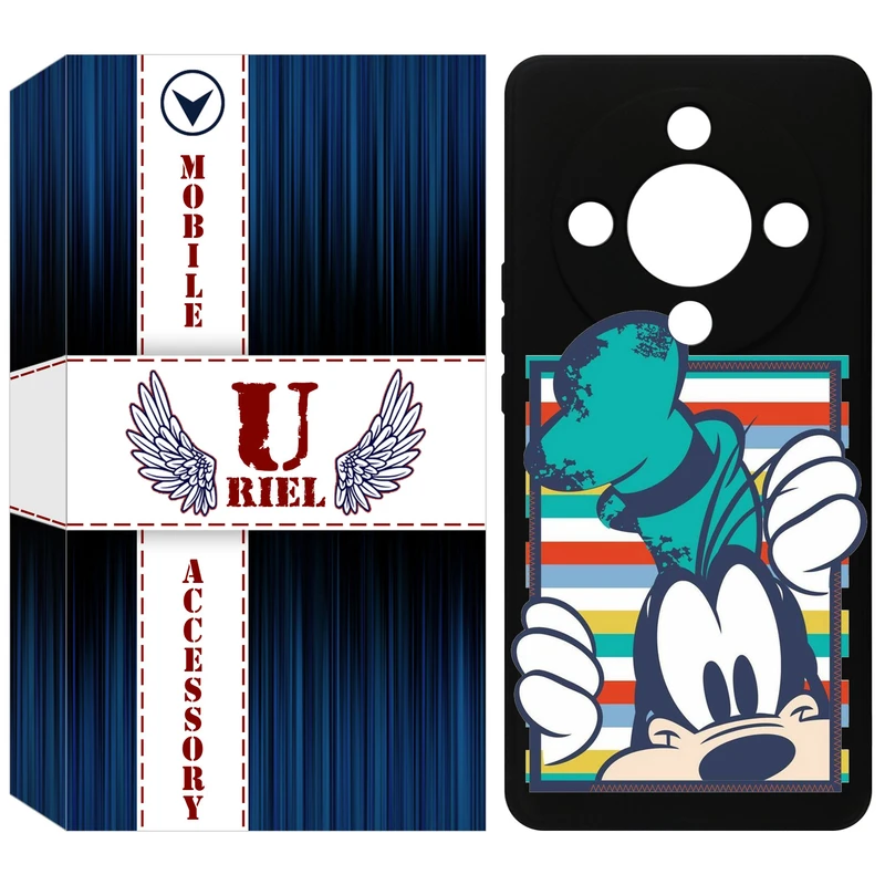 کاور یوریل مدل KSH کد 2 طرح سگ مناسب برای گوشی موبایل آنر X9b / X50 / Magic6 Lite / Magic 6 Lite