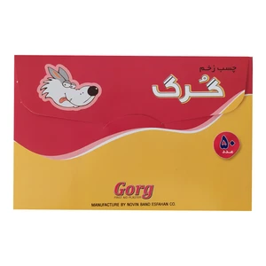 چسب زخم گرگ کد g5 بسته 50 عددی