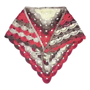 روسری دخترانه مدل گیپوری دستبافت کد 0111459