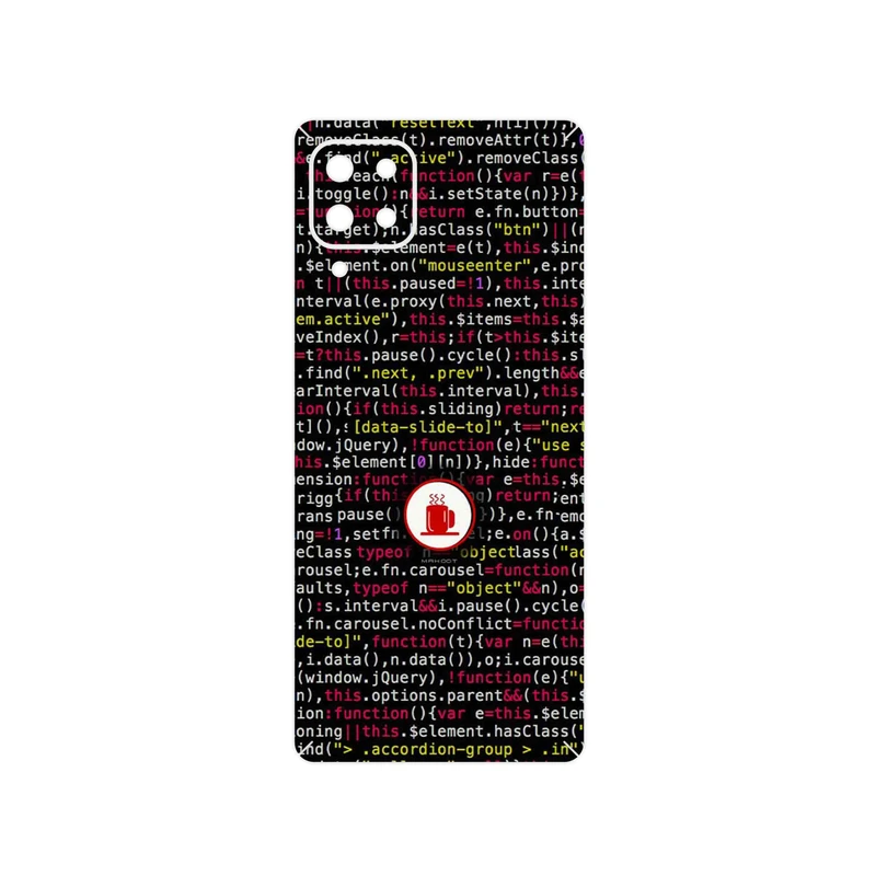 برچسب پوششی ماهوت مدل Programming 1 مناسب برای گوشی موبایل سامسونگ Galaxy M62