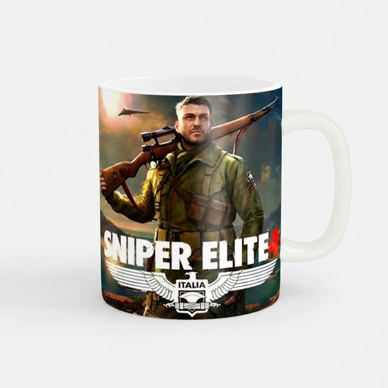 ماگ طرح بازی نخبه تک تیرانداز Sniper Elite کد SniperElite-05