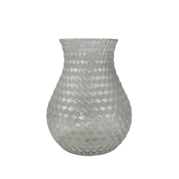 گلدان دکوری مدل شیشه ای نیوشا