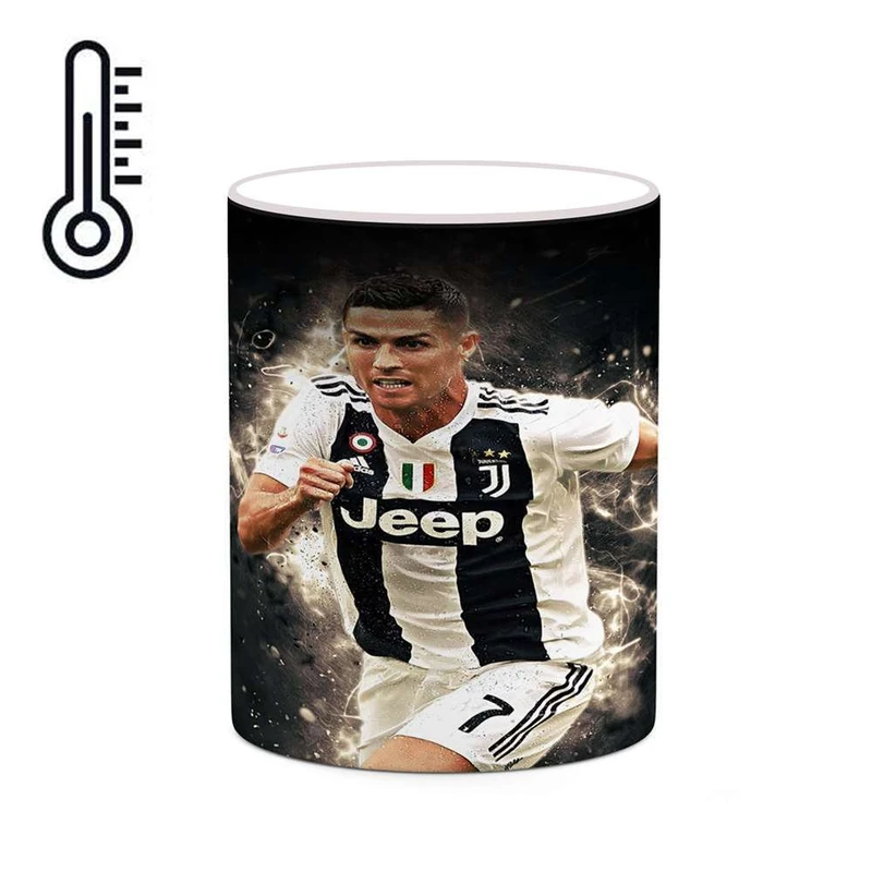 ماگ حرارتی کاکتی مدل کریستیانو رونالدو کد mgh24853