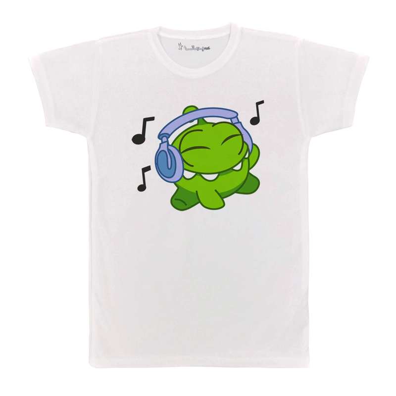 تی شرت بچگانه پرمانه طرح om nom کد pmt.2689