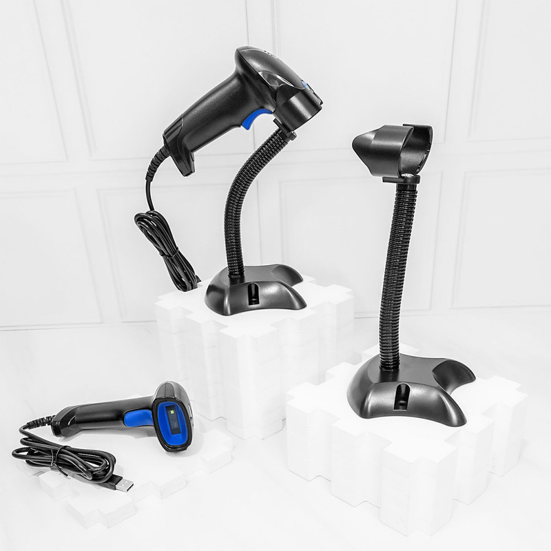 بارکد خوان دو بعدی فستر مدل Quick-Scan به‌همراه پایه