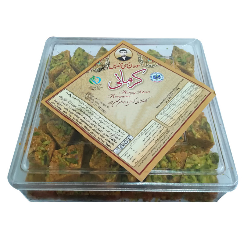 سوهان عسلی مخصوص لوزی گز کرمانی - 500 گرم