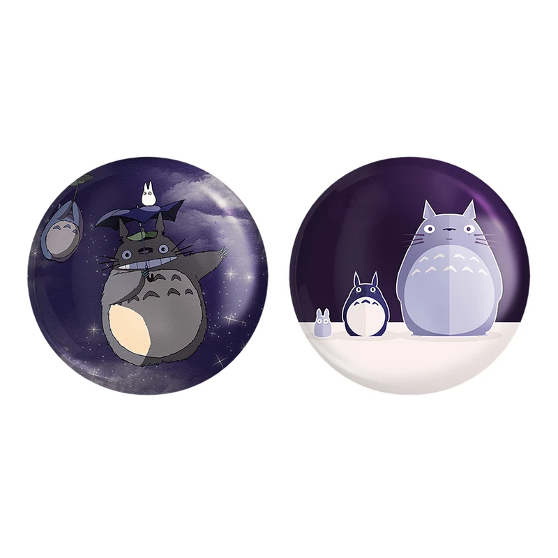 مگنت خندالو طرح انیمه توتورو Totoro کد 1282812823 مجموعه 2 عددی